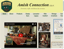 Tablet Screenshot of amishconnectionllc.com